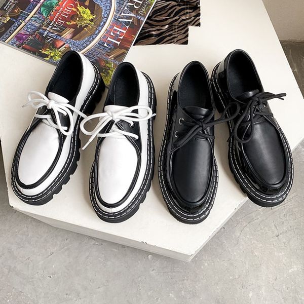 2021 spring new big size 34-42 fashion lace up casual shoes high heels round toe ladies shoes genuine leather autumn women shoes, Black
2021 spring new big size 34-42 fashion lace up casual shoes high heels round toe ladies shoes genuine leather autumn women shoes, Black
