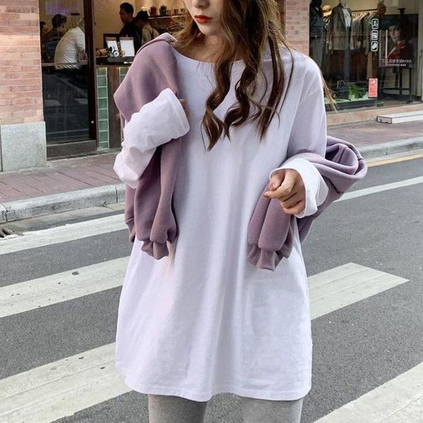 women's t-shirt woman tshirts cotton girlfriends clothes long sleeve loose black and white mujer camisetas
women's t-shirt woman tshirts cotton girlfriends clothes long sleeve loose black and white mujer camisetas