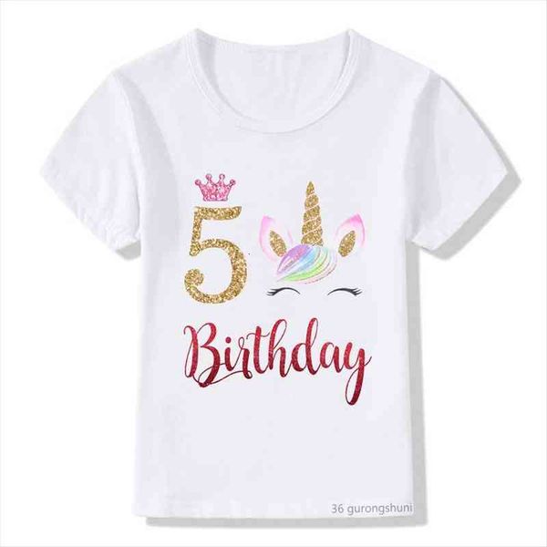 novelty design childrens t shirt 5 9th birthday costume unicorn graphic girls summer casual funny boys tshirts, Blue
novelty design childrens t shirt 5 9th birthday costume unicorn graphic girls summer casual funny boys tshirts, Blue