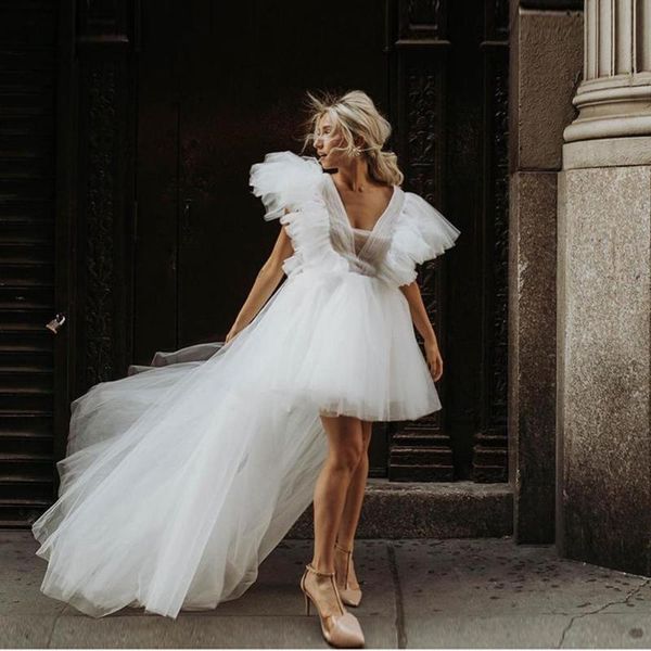 casual dresses elegant white hi low tulle dress with train deep v neck sheert dressing gowns women high street party, Black;gray
casual dresses elegant white hi low tulle dress with train deep v neck sheert dressing gowns women high street party, Black;gray