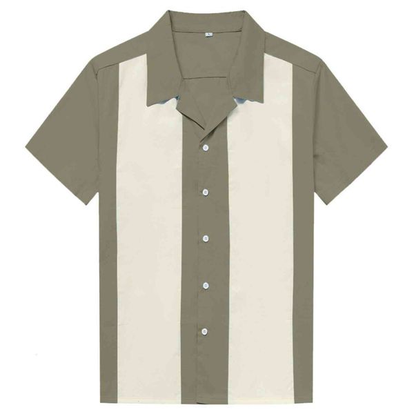 men's casual shirts white vertical striped shirt men button-down dress cotton short sleeve camiseta retro hombre bowling evzg, White;black
men's casual shirts white vertical striped shirt men button-down dress cotton short sleeve camiseta retro hombre bowling evzg, White;black