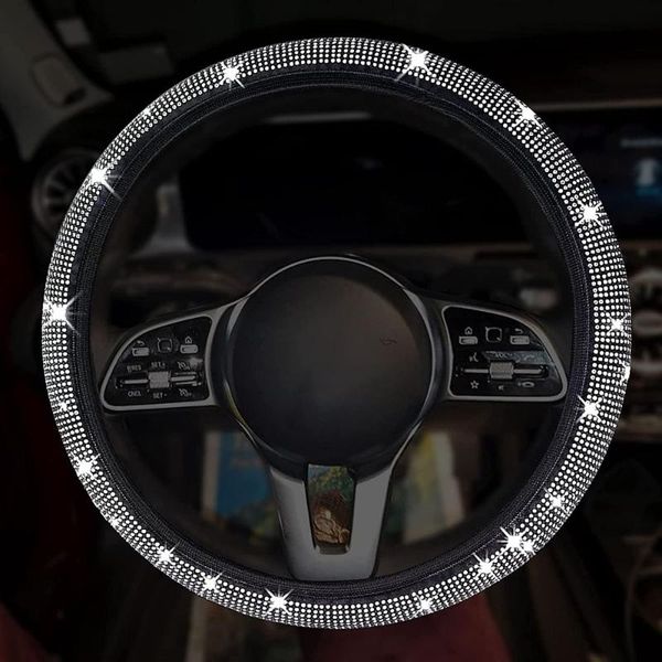 steering wheel covers car cover,premium diamond auto protector 15 inches fit for women girl,silver most suv
steering wheel covers car cover,premium diamond auto protector 15 inches fit for women girl,silver most suv