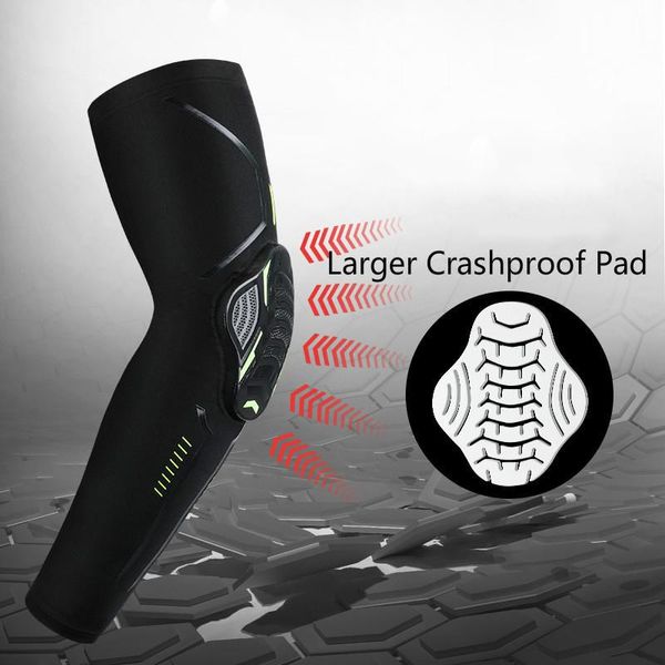 elbow & knee pads 1 pair basketball football riding pad protector outdoor sports arm guard sleeve cover honeycomb compression support, Black;gray
elbow & knee pads 1 pair basketball football riding pad protector outdoor sports arm guard sleeve cover honeycomb compression support, Black;gray