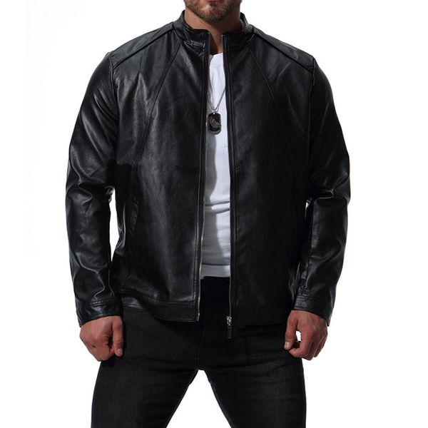 cool black autumn and winter fashion multi-zipper men's jacket, high-quality stand-up collar, comfortable, windproof and fashion
cool black autumn and winter fashion multi-zipper men's jacket, high-quality stand-up collar, comfortable, windproof and fashion