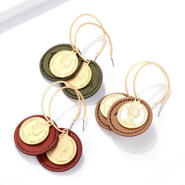 dangle & chandelier lifefontier punk gold color alloy coin pendant drop earrings geometric round leather for women jewelry girl gift, Silver
dangle & chandelier lifefontier punk gold color alloy coin pendant drop earrings geometric round leather for women jewelry girl gift, Silver