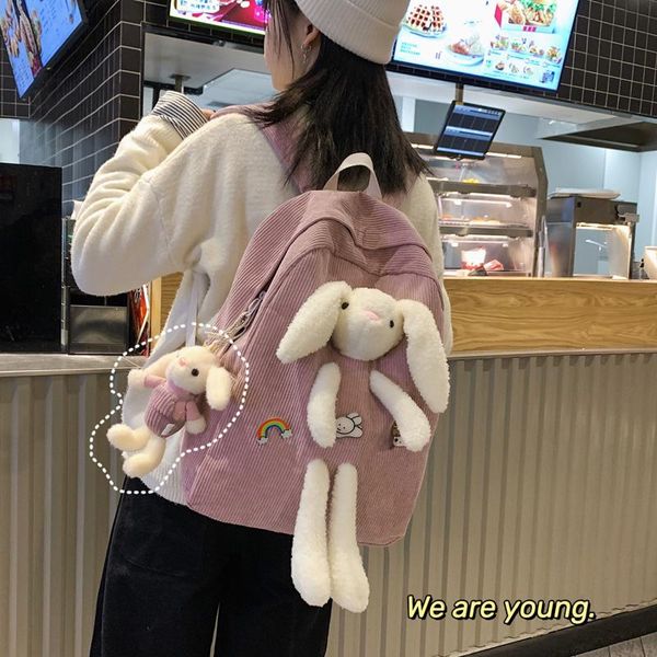 backpack pupil children corduroy women cute school bags for teenage girls korean student grade kawaii travel backpacks ladies
backpack pupil children corduroy women cute school bags for teenage girls korean student grade kawaii travel backpacks ladies