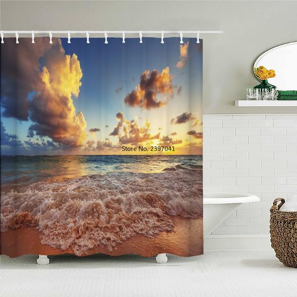 shower curtains sunny ocean beach fabric bathroom sunset sea large size 300x180cm bath tub screen 12 hook
shower curtains sunny ocean beach fabric bathroom sunset sea large size 300x180cm bath tub screen 12 hook