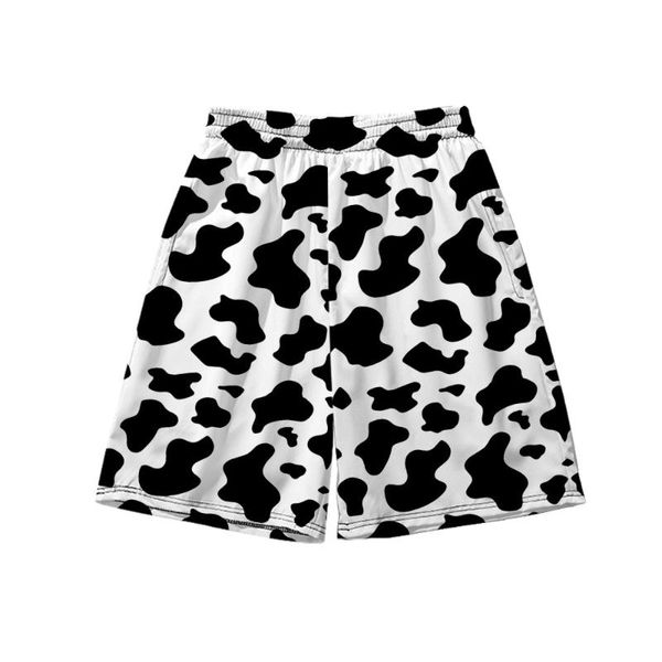 men's shorts 2021 summer seaside beach large size loose cow pattern holiday 3d printed pants, White;black
men's shorts 2021 summer seaside beach large size loose cow pattern holiday 3d printed pants, White;black