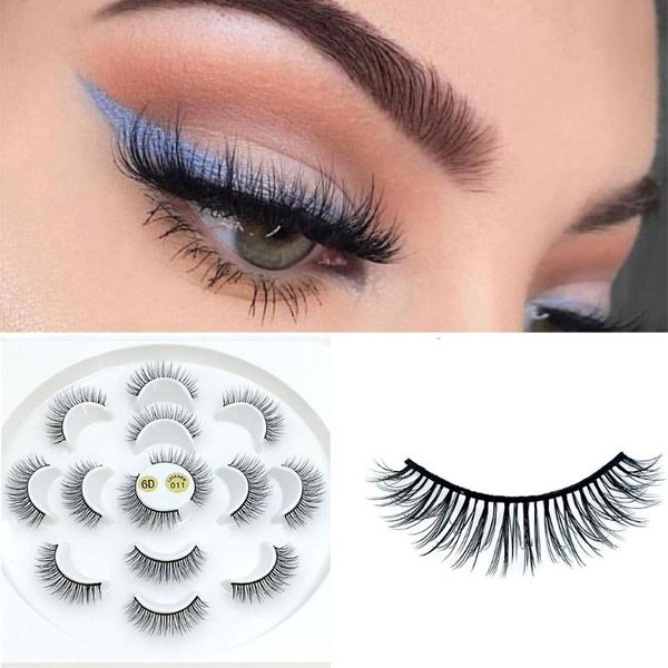 false eyelashes 7 pair luxury 6d lashes fluffy strip long natural party makeup extension fake eye maquiagem
false eyelashes 7 pair luxury 6d lashes fluffy strip long natural party makeup extension fake eye maquiagem