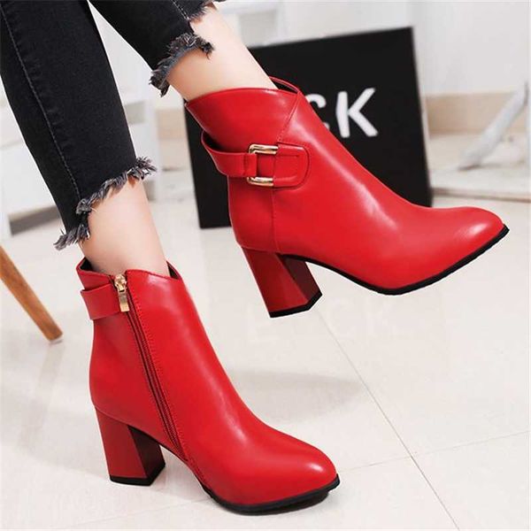 boots 2021 women spring autumn shoes high heel zipper ankle student casual fashion wild size 34-39, Black
boots 2021 women spring autumn shoes high heel zipper ankle student casual fashion wild size 34-39, Black