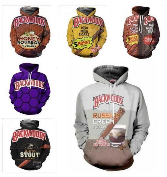 release new fashion man women designer perfect harajuku style backwoods 3d print long sleeve hoodies casual sportswear, Black
release new fashion man women designer perfect harajuku style backwoods 3d print long sleeve hoodies casual sportswear, Black