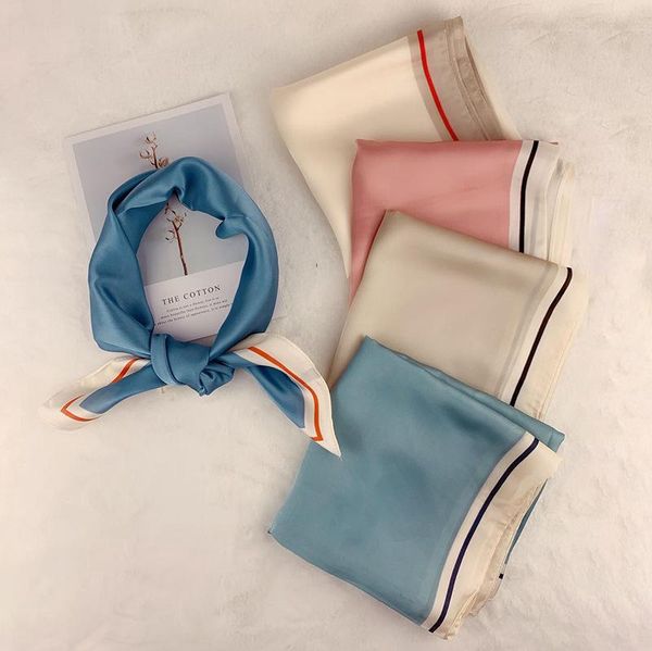 scarves 70cm small square scarf women ins gift elegant soft silk fashion temperament ladies headband wholesale, Blue;gray
scarves 70cm small square scarf women ins gift elegant soft silk fashion temperament ladies headband wholesale, Blue;gray