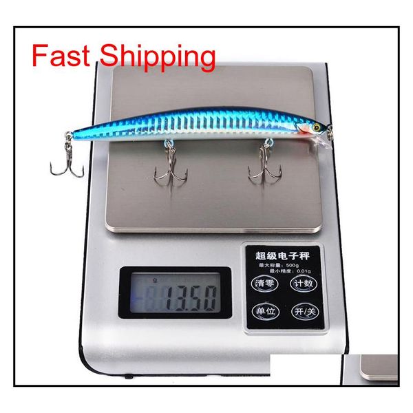 new sea lure slender shape lure minnow fishing lure 12.5g 13.5cm abs plastic hard bait casting spinner flf hjfeeling
new sea lure slender shape lure minnow fishing lure 12.5g 13.5cm abs plastic hard bait casting spinner flf hjfeeling