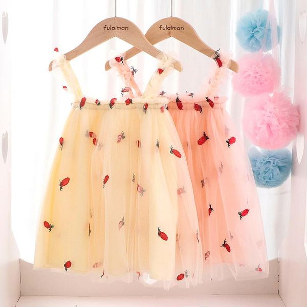 girl's dresses 2021 baby girl clothing summer sweet net princess dress toddler girls sleeveless pineapple suspender tulle, Red;yellow
girl's dresses 2021 baby girl clothing summer sweet net princess dress toddler girls sleeveless pineapple suspender tulle, Red;yellow