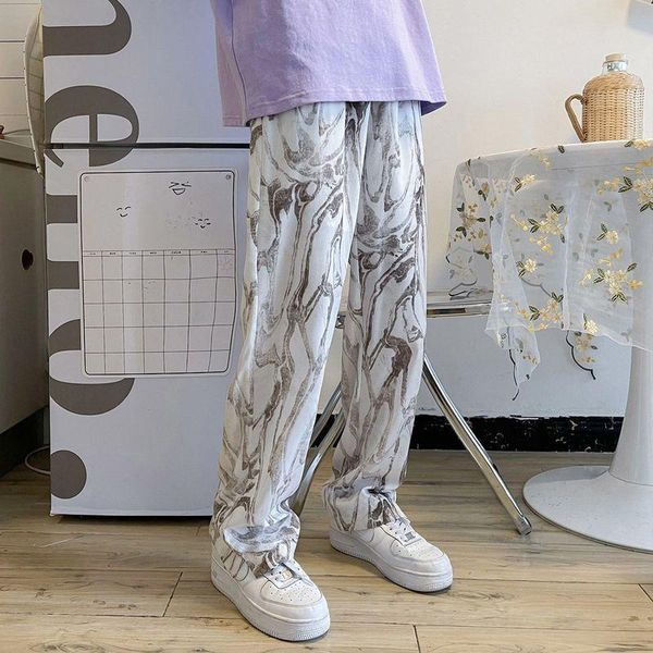 men's pants tie-dye sweatpants men summer korean hip-hop trend ice silk straight wide-leg male hong-kong style loose versatile trouser, Black
men's pants tie-dye sweatpants men summer korean hip-hop trend ice silk straight wide-leg male hong-kong style loose versatile trouser, Black