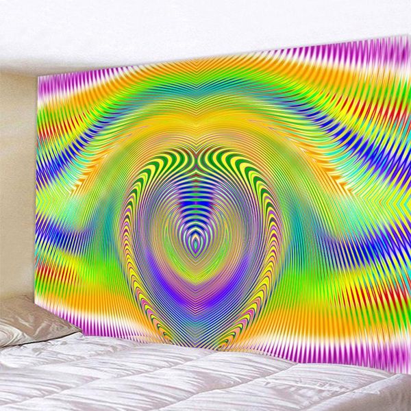 tapestries bohemian abstract geometric wall decoration mandala tapestry hippie hanging magic fabric beach