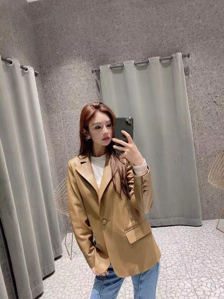 women's jackets sb06384 fashion women coats & 2021 runway luxury european design party style clothing, Black;brown
women's jackets sb06384 fashion women coats & 2021 runway luxury european design party style clothing, Black;brown