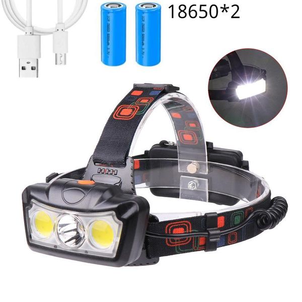 headlamps xml t6+cob led strong light 3 lamp head dc direct charge 2 section 18650 aluminum alloy fishing headlamp rechargeable
headlamps xml t6+cob led strong light 3 lamp head dc direct charge 2 section 18650 aluminum alloy fishing headlamp rechargeable