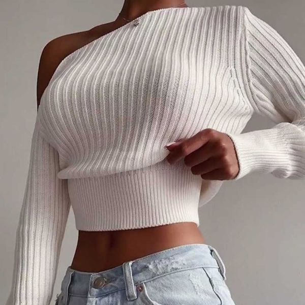 women's sweaters women off shoulder solid knitted spring autumn elegant long sleeve short pullover ladies club wear z04h, White;black
women's sweaters women off shoulder solid knitted spring autumn elegant long sleeve short pullover ladies club wear z04h, White;black