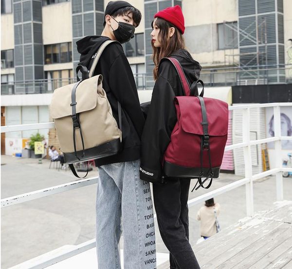backpack simple streetwear mens preppy style travel couple lapbag teenage school waterproof college luggage d890
backpack simple streetwear mens preppy style travel couple lapbag teenage school waterproof college luggage d890