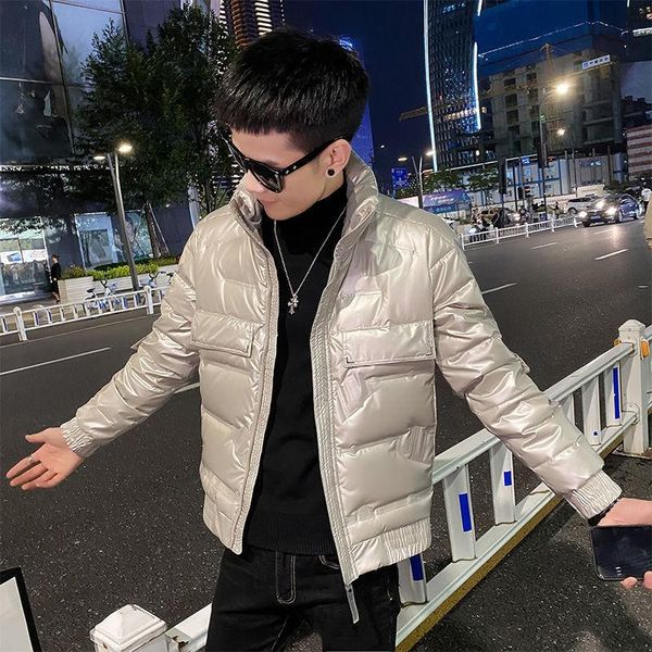 men's down & parkas 2021 winter fashion jackets men white duck warm stand collar coats casual outerwear thermal e278, Black
men's down & parkas 2021 winter fashion jackets men white duck warm stand collar coats casual outerwear thermal e278, Black