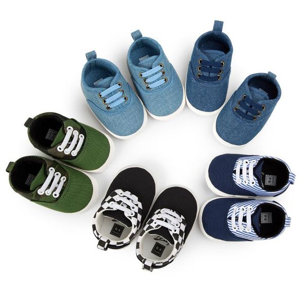 first walkers 2021 born shoes sports soft soled spring style plaid stripe baby boy walking canvas
first walkers 2021 born shoes sports soft soled spring style plaid stripe baby boy walking canvas