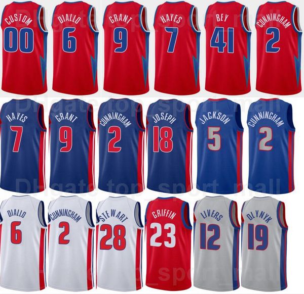 basketball screen printed 75th anniversary hamidou diallo jersey 6 cade cunningham 2 jerami grant 9 killian hayes 7 saddiq bey 41 cory josep, Black;red
basketball screen printed 75th anniversary hamidou diallo jersey 6 cade cunningham 2 jerami grant 9 killian hayes 7 saddiq bey 41 cory josep, Black;red