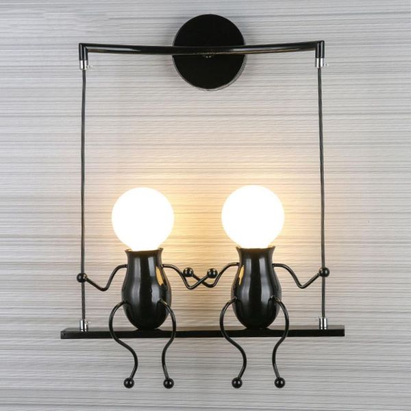 wall lamp e27 creative iron led cartoon robot light kids baby children's room bedroom bedside aisle lamps
wall lamp e27 creative iron led cartoon robot light kids baby children's room bedroom bedside aisle lamps