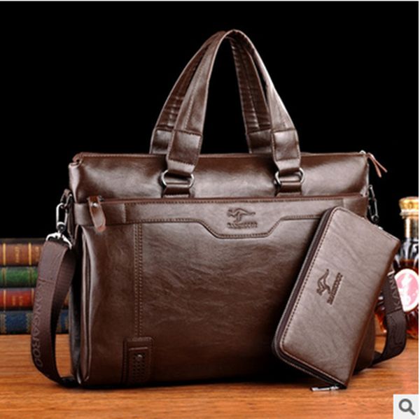 briefcase kangaroo man's bag horizontal handbag business one shoulder messenger
briefcase kangaroo man's bag horizontal handbag business one shoulder messenger