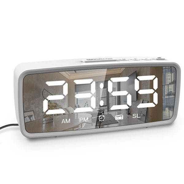 other clocks & accessories digital alarm clock radio for bedroom, bedside large display with dual alarm, dimmable led
other clocks & accessories digital alarm clock radio for bedroom, bedside large display with dual alarm, dimmable led