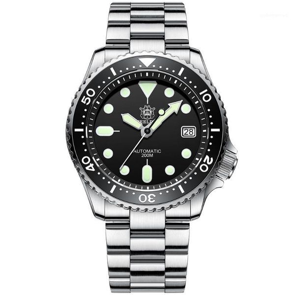 wristwatches steeldive 1996 luxury diver watch men automatic sapphire crystal nh35 mechanical diving wristwatch 2021 arrival watches, Slivery;brown
wristwatches steeldive 1996 luxury diver watch men automatic sapphire crystal nh35 mechanical diving wristwatch 2021 arrival watches, Slivery;brown
