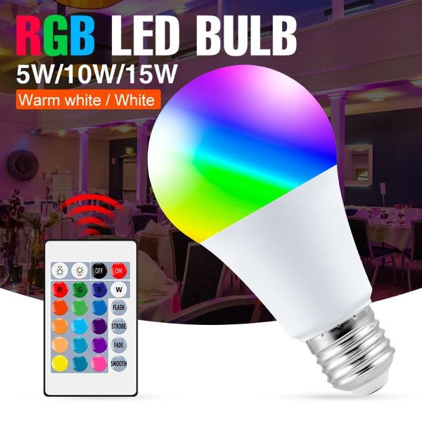 bulbs 5w 10w 15w rgb light bulb e27 led dimmable home magic 85-265v color changing decoration lampada lamp courtyard garden
bulbs 5w 10w 15w rgb light bulb e27 led dimmable home magic 85-265v color changing decoration lampada lamp courtyard garden