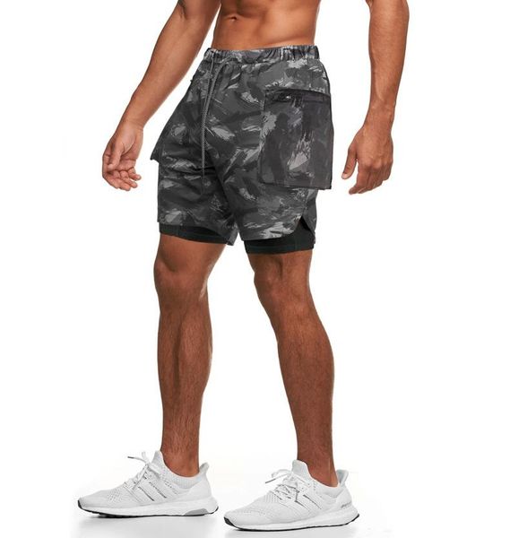 men's shorts 2021 style summer 2 in 1 running camouflage leisure double-deck breathable zipper pockets sport, White;black
men's shorts 2021 style summer 2 in 1 running camouflage leisure double-deck breathable zipper pockets sport, White;black