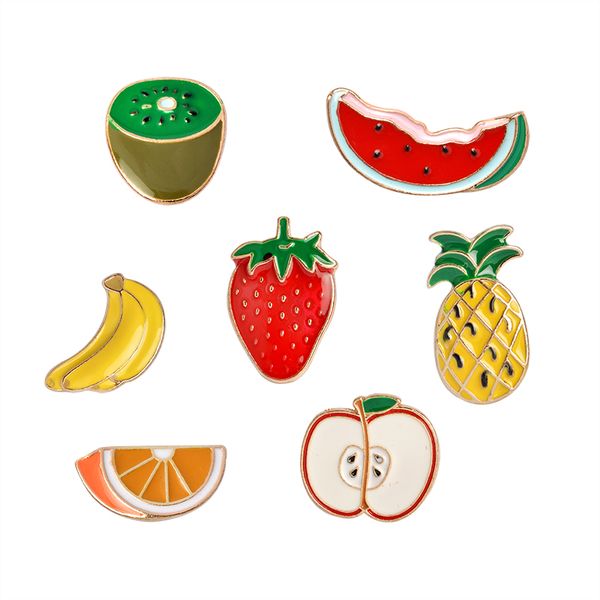 banana strawberry watermelon kiwi apple orange pineapple brooch button pins denim jacket pin badge cartoon fruit jewelry giftdio chan contac, Silver
banana strawberry watermelon kiwi apple orange pineapple brooch button pins denim jacket pin badge cartoon fruit jewelry giftdio chan contac, Silver