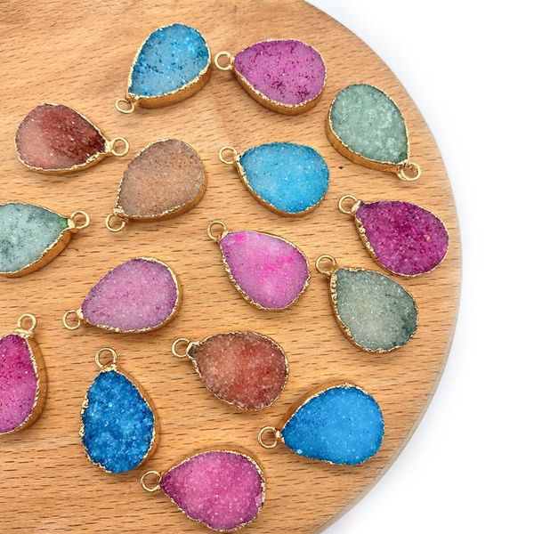 charms 2pcs/pack natural semi-precious stone pendants 4 colros diy for making necklace bracelets earrings accessions 15x24mm, Bronze;silver
charms 2pcs/pack natural semi-precious stone pendants 4 colros diy for making necklace bracelets earrings accessions 15x24mm, Bronze;silver