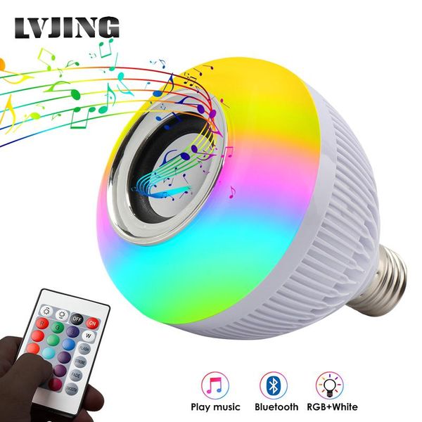 bulbs 1/2/4pcs smart e27 ampoule led bulb rgb light wireless bluetooth audio speaker music playing dimmable lamp with remote control
bulbs 1/2/4pcs smart e27 ampoule led bulb rgb light wireless bluetooth audio speaker music playing dimmable lamp with remote control