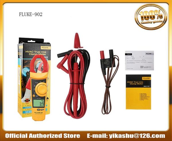 multimeters fluke 902 verdadero rms hvac con un medidor de pinza nist-certificado calibración trazable datos 
multimeters fluke 902 verdadero rms hvac con un medidor de pinza nist-certificado calibración trazable datos