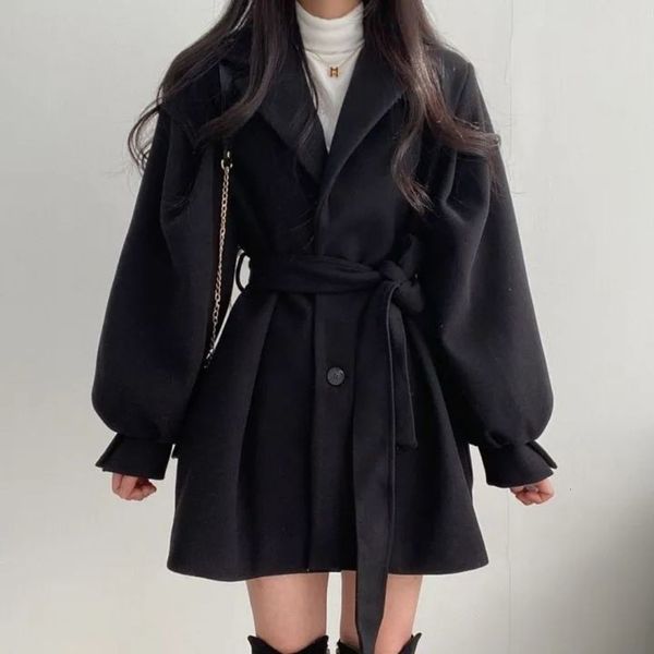 new jacket women's middle school long 2020 student spring and autumn versatile slim woollen windbreaker fashion, Black
new jacket women's middle school long 2020 student spring and autumn versatile slim woollen windbreaker fashion, Black