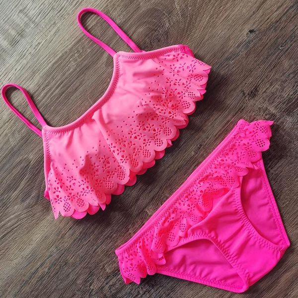 7-14 year girl swimsuit hollow out girl bikini set kids flounce two piece children's swimwear bathing suit summer beachwear
7-14 year girl swimsuit hollow out girl bikini set kids flounce two piece children's swimwear bathing suit summer beachwear