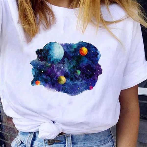 graphic watercolor trend style cute womens t shirt fashion space universe 90s girl lady clothes tees print female, White
graphic watercolor trend style cute womens t shirt fashion space universe 90s girl lady clothes tees print female, White