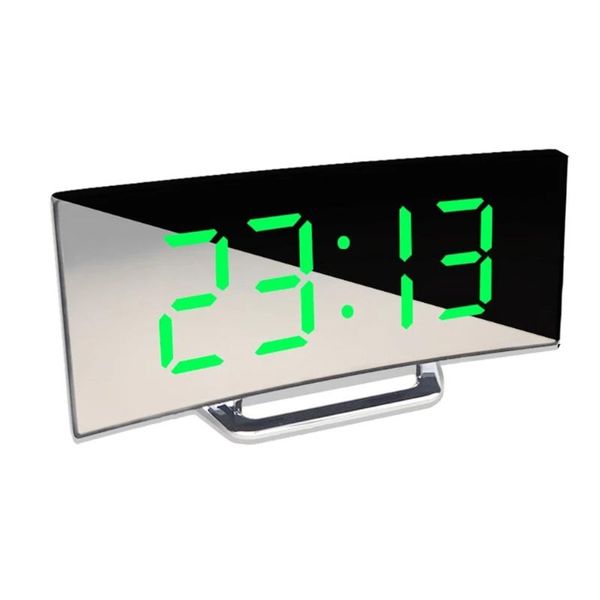 other clocks & accessories large screen led curved surface mirror clock silent alarm desk home decoration power saving data storage 
other clocks & accessories large screen led curved surface mirror clock silent alarm desk home decoration power saving data storage
