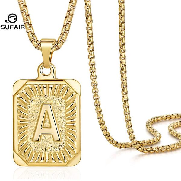 chains sufair 18k gold initials letter name necklace for women men filled capital 26 pendant steel box chain, Silver
chains sufair 18k gold initials letter name necklace for women men filled capital 26 pendant steel box chain, Silver