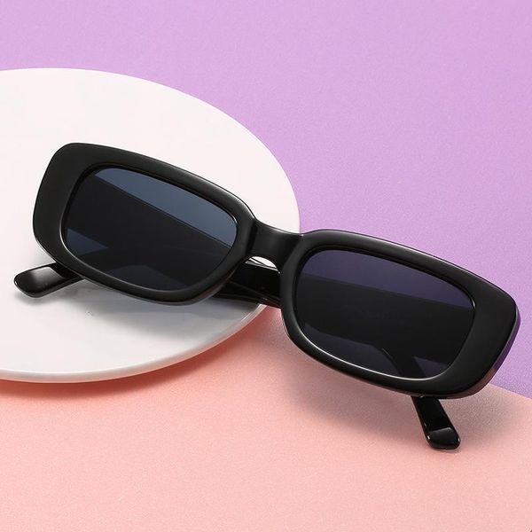 sunglasses vintage black square women small rectangle sun glasses female gradient clear mirror, White;black
sunglasses vintage black square women small rectangle sun glasses female gradient clear mirror, White;black