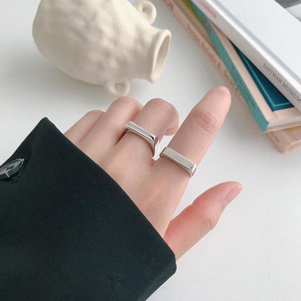cluster rings so 925 sterling silver minimalist opened geometric square women charm ring chic trendy for female party fine jewelry gift, Golden;silver
cluster rings so 925 sterling silver minimalist opened geometric square women charm ring chic trendy for female party fine jewelry gift, Golden;silver