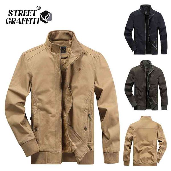 autumn men jackets 100% cotton chaqueta casual solid fashion vintage warm vestes coats m-5xl winter jacket men 210819, Black;brown
autumn men jackets 100% cotton chaqueta casual solid fashion vintage warm vestes coats m-5xl winter jacket men 210819, Black;brown