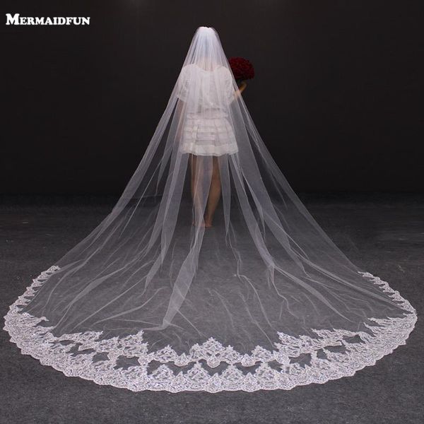 bridal veils 2021 real pos one layer 3 meters bling sequined lace long wedding veil white ivory beautiful voile mariage, Black
bridal veils 2021 real pos one layer 3 meters bling sequined lace long wedding veil white ivory beautiful voile mariage, Black