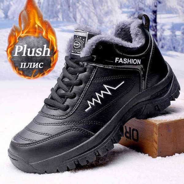 winter women men boots shoes plush keep warm sneakers man outdoor waterproof ankle snow boots casual shoes leather boot man 211216, Black
winter women men boots shoes plush keep warm sneakers man outdoor waterproof ankle snow boots casual shoes leather boot man 211216, Black