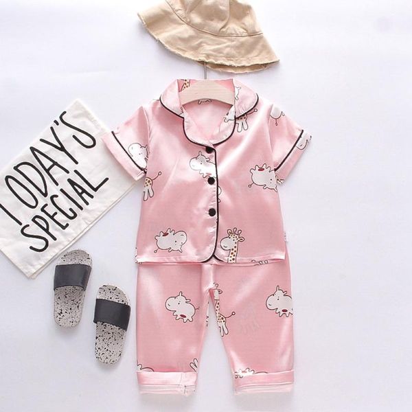 girls pajamas set kids sleepwear outfits summer autumn toddler girls short sleeve pijamas boys pajamas suit children clothing, White
girls pajamas set kids sleepwear outfits summer autumn toddler girls short sleeve pijamas boys pajamas suit children clothing, White