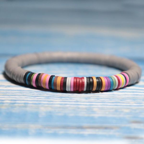 beaded, strands bohemia bracelet for men women trendy poly clay braclet colorful charm soft ceramics braslet boy girl summer beach jewelry j, Black
beaded, strands bohemia bracelet for men women trendy poly clay braclet colorful charm soft ceramics braslet boy girl summer beach jewelry j, Black