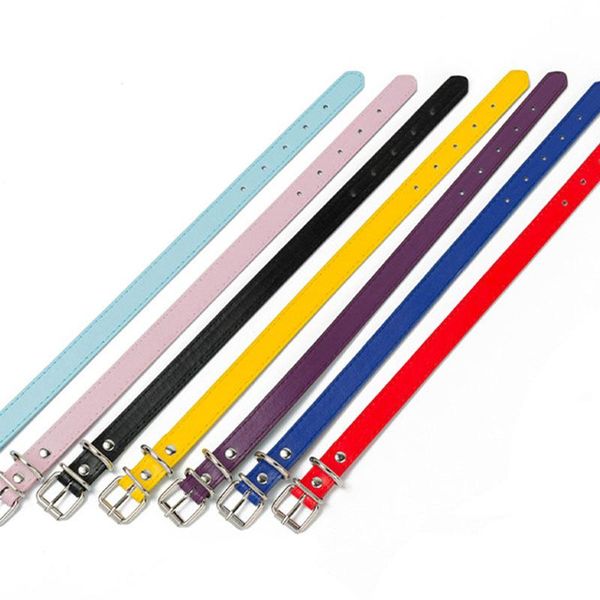dog collars & leashes xxs xs s m l collar pu leather puppy adjustable pet for small medium cat black red blue pink yellow purple
dog collars & leashes xxs xs s m l collar pu leather puppy adjustable pet for small medium cat black red blue pink yellow purple